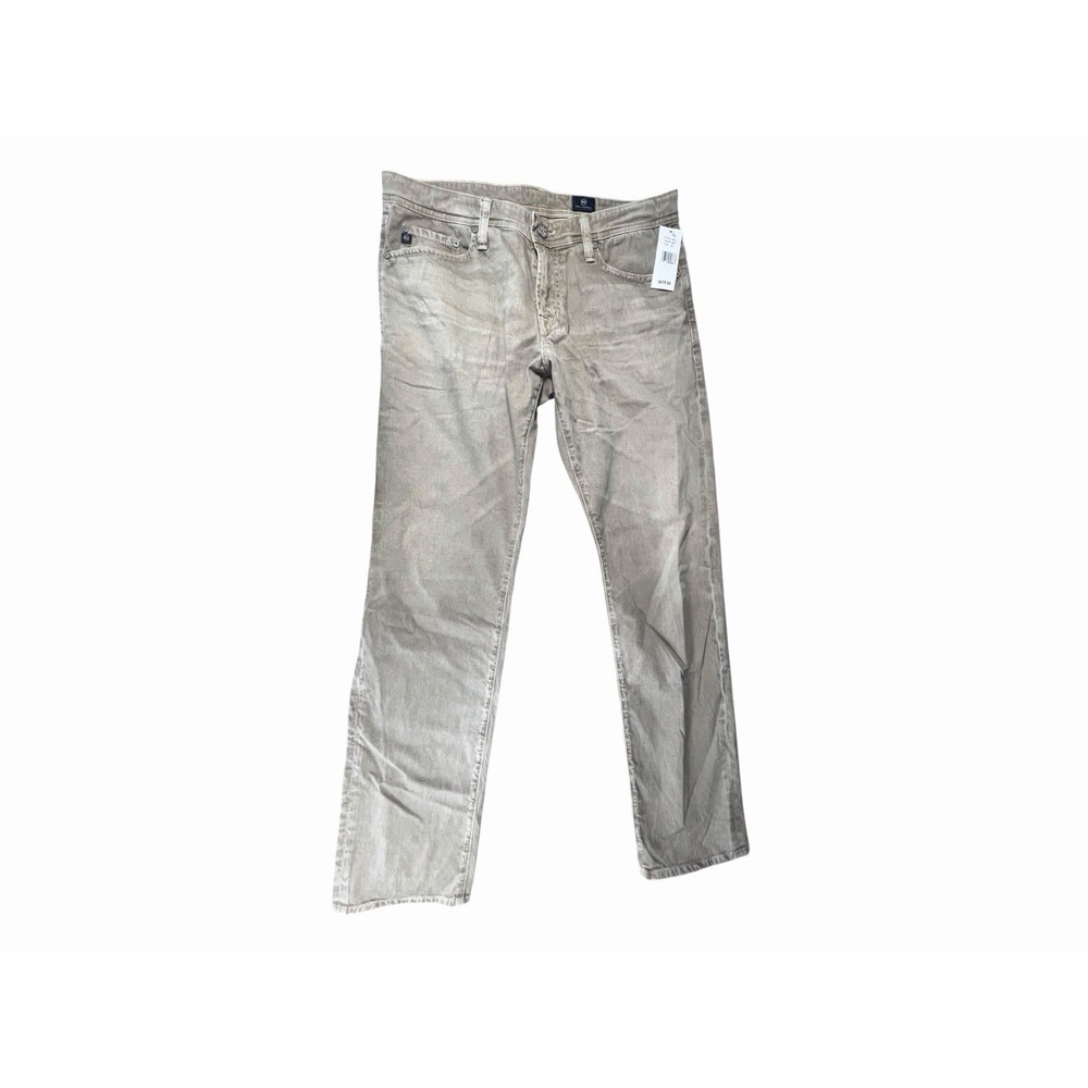 Ag Adriano Goldschmied Mens Beige Denim, Size 35/34